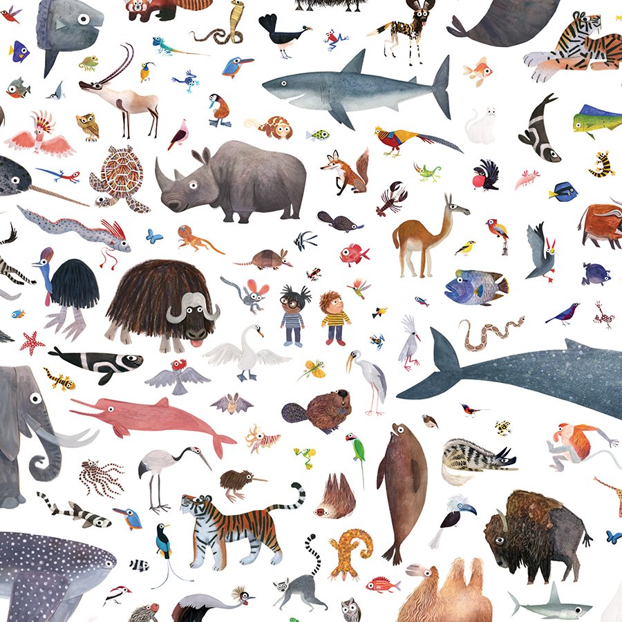 Happy #EarthDay! We're proud to say that we're donating $25,000 to the Wildlife Conservation Society (<a href="/TheWCS/">WCS</a>) in honor of <a href="/BRENDAN_WENZEL/">Brendan Wenzel</a>'s Hello Hello—a picture book featuring over 30 threatened species. 💚 chroniclebooks.com/brendanwenzel