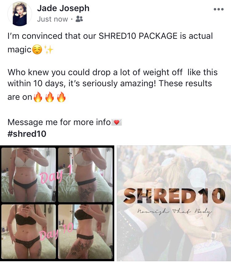 JadeJosephX's tweet photo. #juiceplus #shred10👙🙌🏼
If interested, message me😊 https://t.co/wqbvXhcDqb