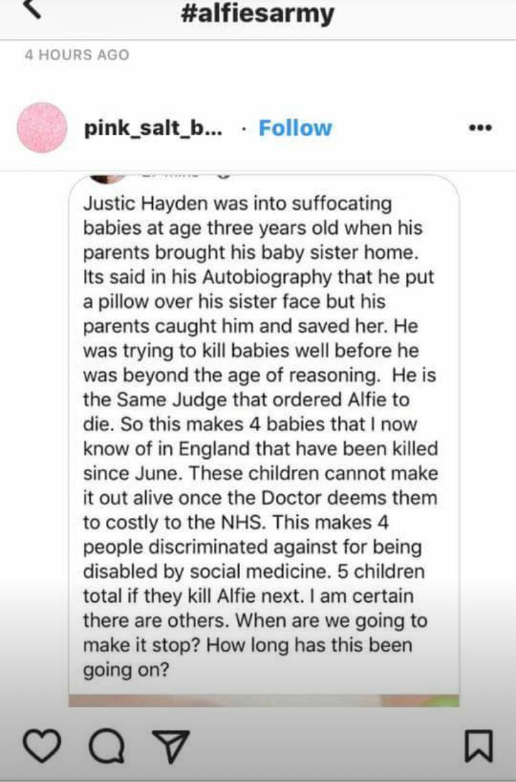 TinaRil32405919's tweet photo. ππ well this is worrying ππ I donβt know how true this is but WOW! READ, RT, SHARE, MAKE AWARE ππ#SaveAlfieEvans #thereisonlyonealfieevans #FitToFlyFitToTry #AlfieArmy #WeLoveYouAlfieWeDo #ReleaseAlfieEvans ππ https://t.co/cEee7baE50