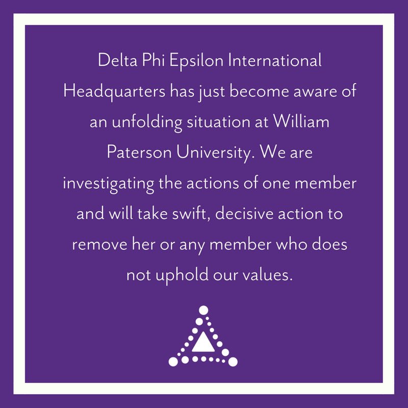 Please see official statement from International Executive Director, Nicole DeFeo.