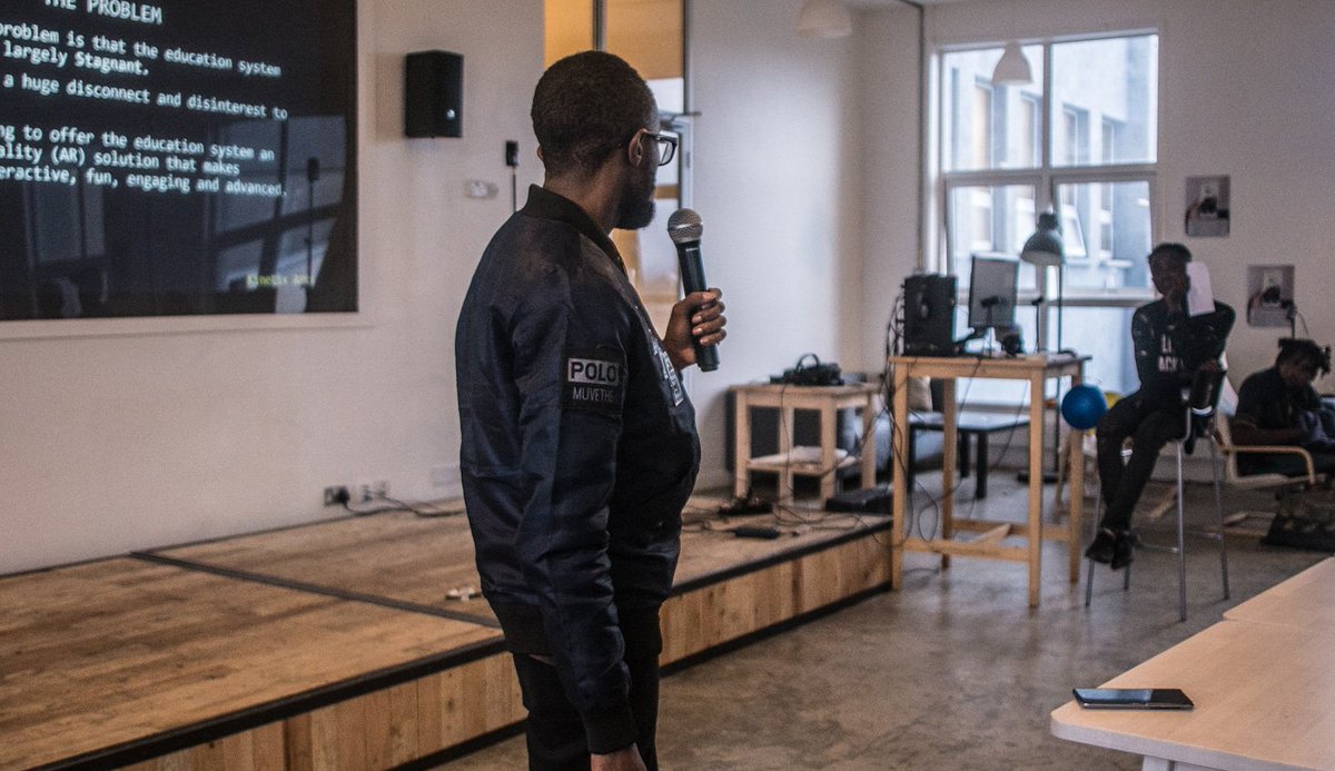 360Afrika's tweet photo. Our teams are currently presenting their content! We wish them all the beat! Must be tough being a judge! Great content!
#arvrafricahack18 #360afrika @blackrhinovr @unity_game_engine @github @nairobigarage @nairobidesignweek @codeforafrica__ @womeninmachinelearning 
@africandrone https://t.co/FVyFuJG3cK