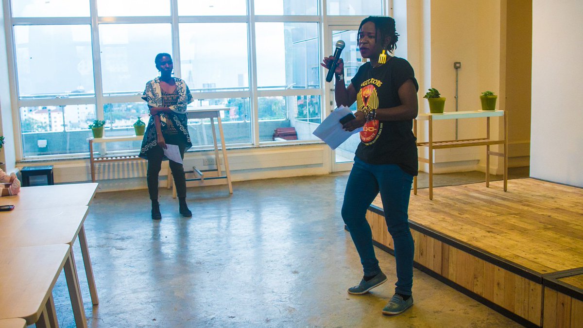 360Afrika's tweet photo. Our teams are currently presenting their content! We wish them all the beat! Must be tough being a judge! Great content!
#arvrafricahack18 #360afrika @blackrhinovr @unity_game_engine @github @nairobigarage @nairobidesignweek @codeforafrica__ @womeninmachinelearning 
@africandrone https://t.co/FVyFuJG3cK