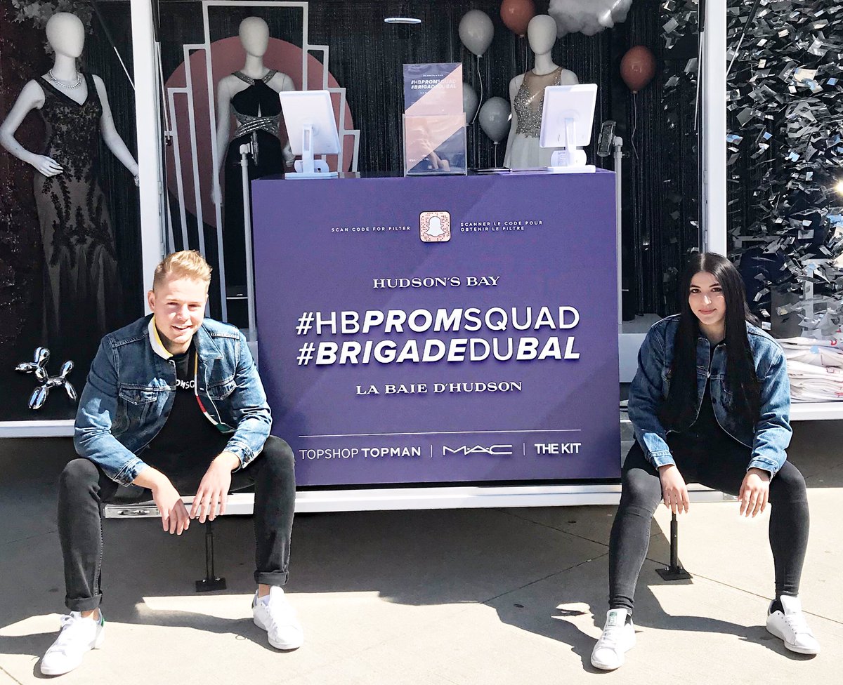 CotCanEvents's tweet image. Another chance to check out the HBC promo experience! @hudsonsbay #hbpromsquad #prom2018