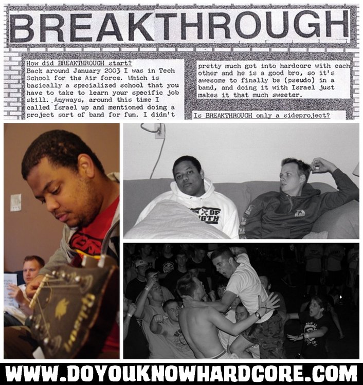 Atimental's tweet image. Breakthrough interview originally published in Wise Up fanzine, issue 3.5. 
Pics by Jeff Lasich, Breakthrough.
doyouknowhardcore.com/2018/04/22/bre…