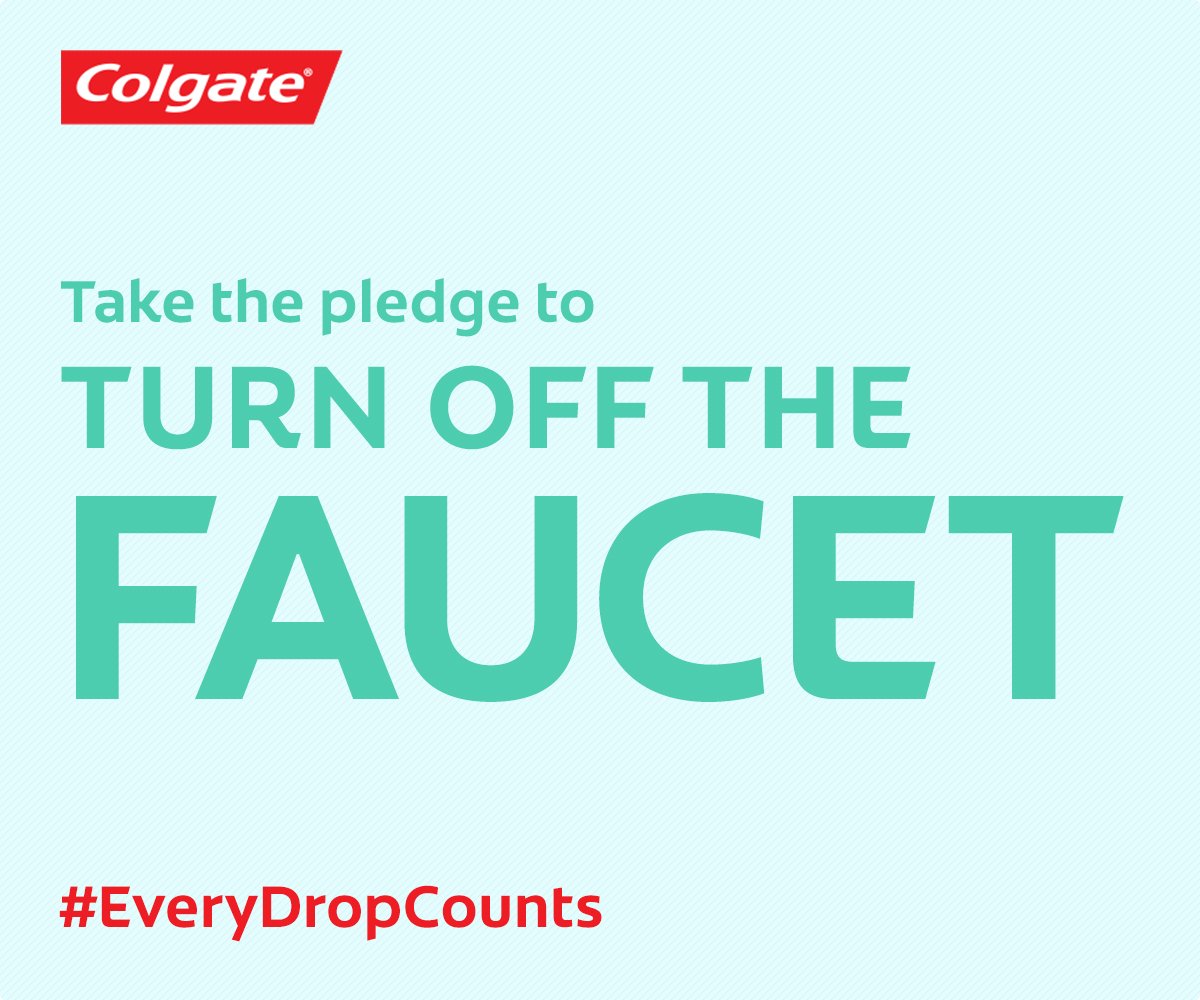 ParentingAuthor's tweet image. Did you know turning off the faucet while brushing your teeth can save up to 4 gallons of water? Earth Day is today – make sure you help save water because #EveryDropCounts! #ColgatePartner