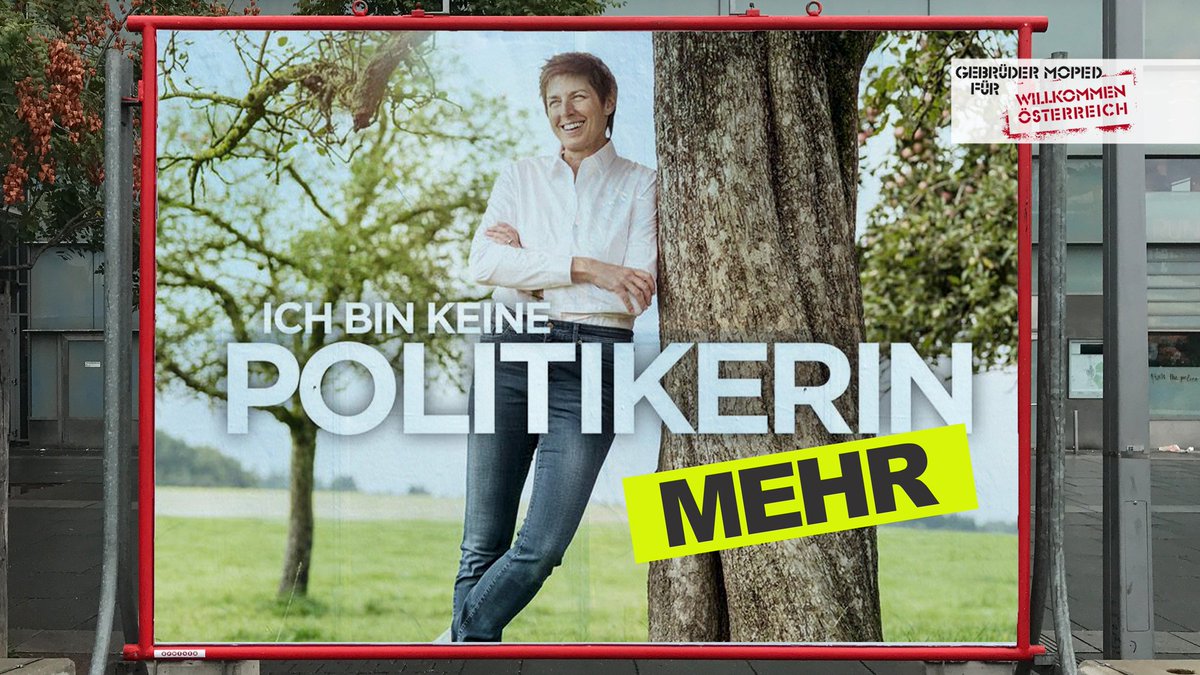 franzalander's tweet photo. Die Salzburger Grünen überkleben bereits ihre Plakate. https://t.co/kpMM3j1Xiw