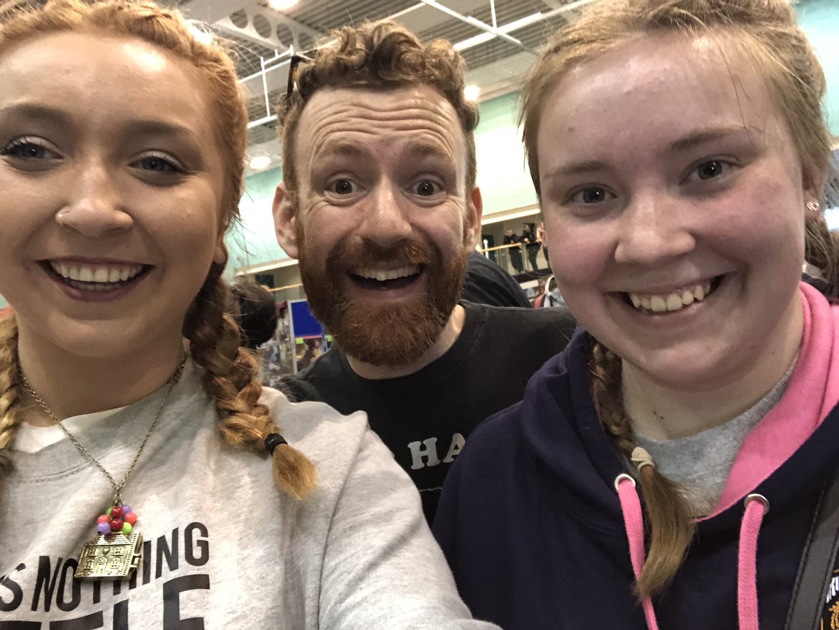 We look like Weasley’s 😏 @chrisrankin #WCC2018 #walescomiccon