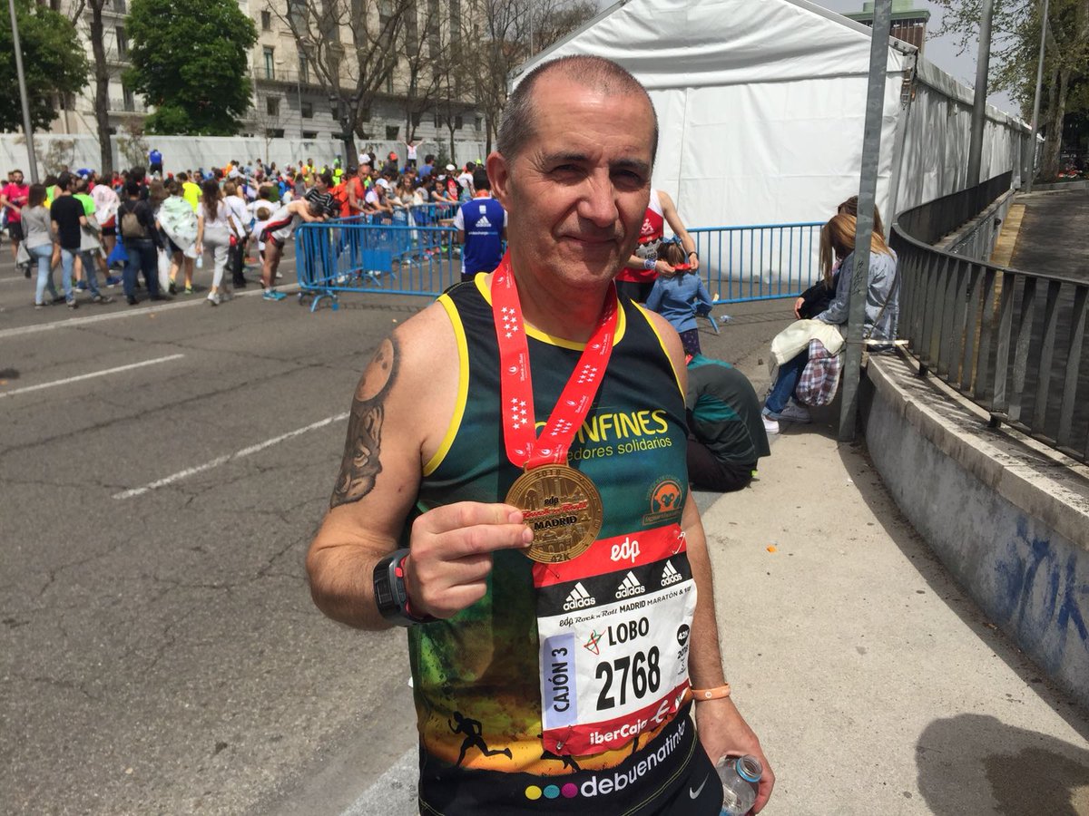clubconfines's tweet photo. <<MADRID ES NUESTRA>>
Nuestros #CorredoresSolidarios lo han dado todo y más para conseguir sus objetivos en la @RNRmadmaraton
¡MILLONES DE GRACIAS POR HACER GRANDE CONFINES! ¡MUY, MUY ORGULLOSOS!
#ClubConfines #Running #Solidaridad #Run #AsiSomos #EdpRNRMadrid #SublimeTeam https://t.co/NAVi7GmBKj