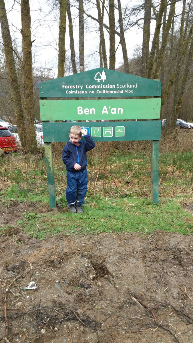 #sundayactivities #exploringScotland #adventureBen #outinallweathers #Ben A'an #madeittothetop #461meters @BridgetPrimary