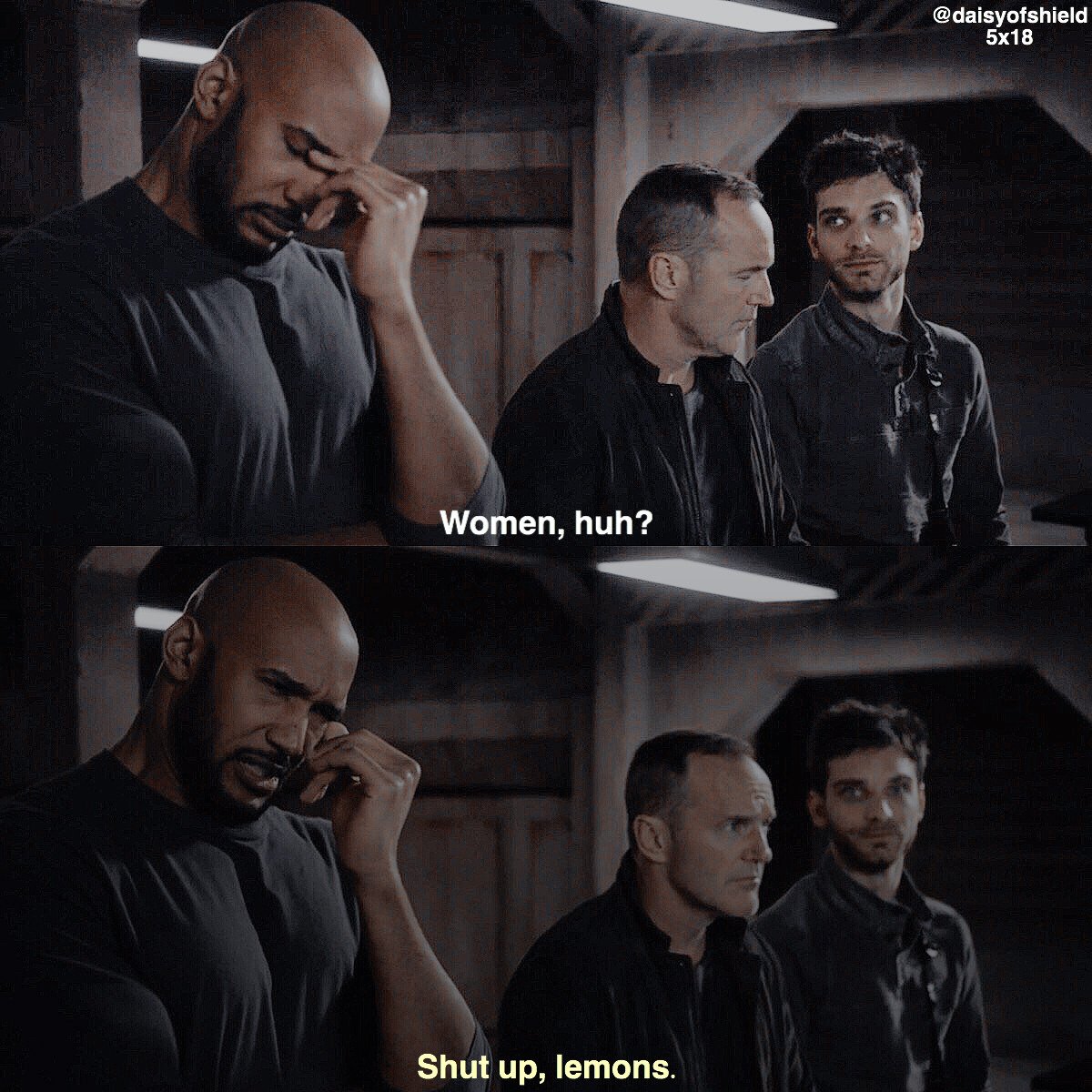 Samuella_Muse's tweet photo. #AgentsofSHELD

- Женщины, да?
- Заткнись, Лимончики.

Так далее Дику кликуха, теперь он официально в команде ЩИТА https://t.co/V5Xxv6R9NN