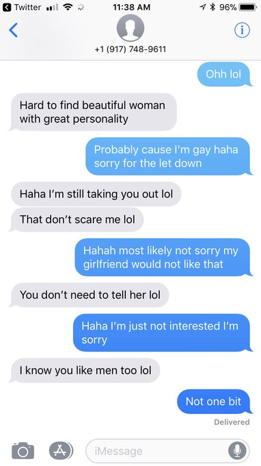 😂 when they still can&rsquo;t take a hint I swear men are savages ... https://t.co/BrfD0BECSN