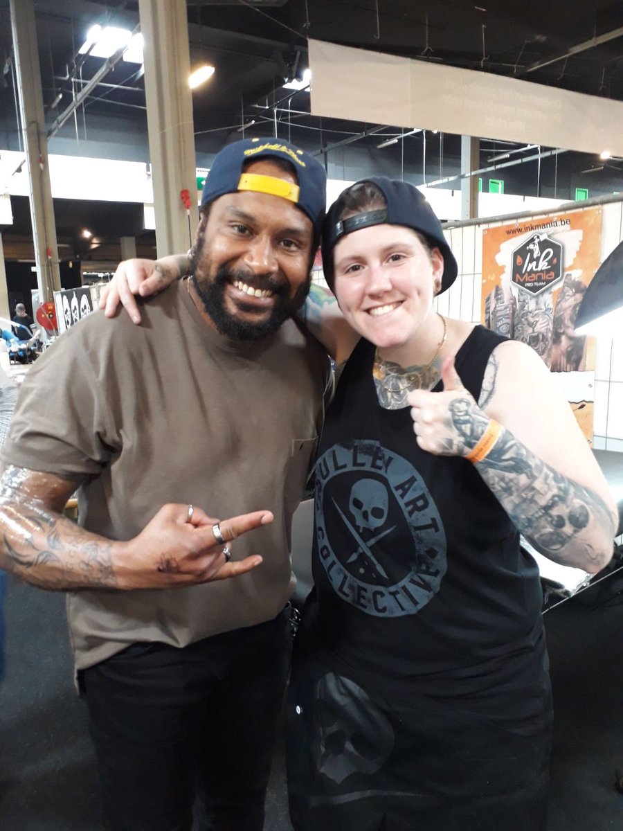 gdaal77's tweet photo. Thx Djoels #tattooconvention Rijswijk https://t.co/RnTIUomZ12