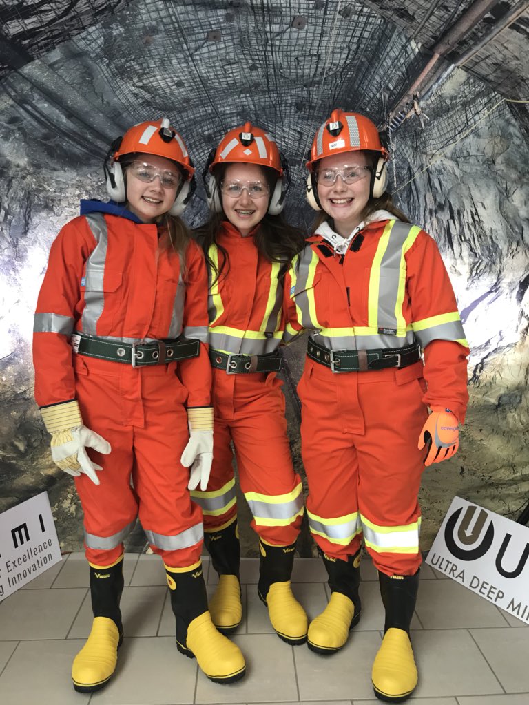 Covergalls's tweet photo. Itโs @ModernMiningSud Week! Come visit the Covergall crew today at @newsudbury and bring that mini miner with you to explore a career in the mining industry! #FacesOfMining #MMTS #WomenInMining #Covergalls https://t.co/5d8o0YvwSP