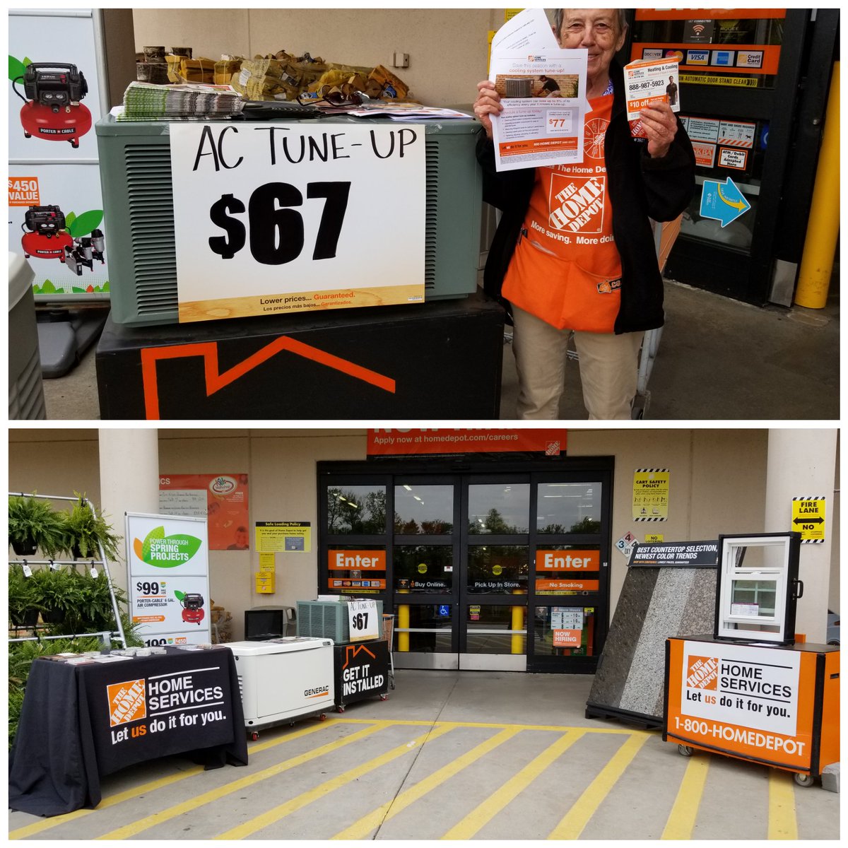 AaronTHD3607's tweet photo. Sunday's need leads too! Ms. Lory rocking it out with an HVAC tune-up! #leadsinsalesin @merritt_jen @Shane33755 @Dsrthorn https://t.co/ZJVqsblxRc