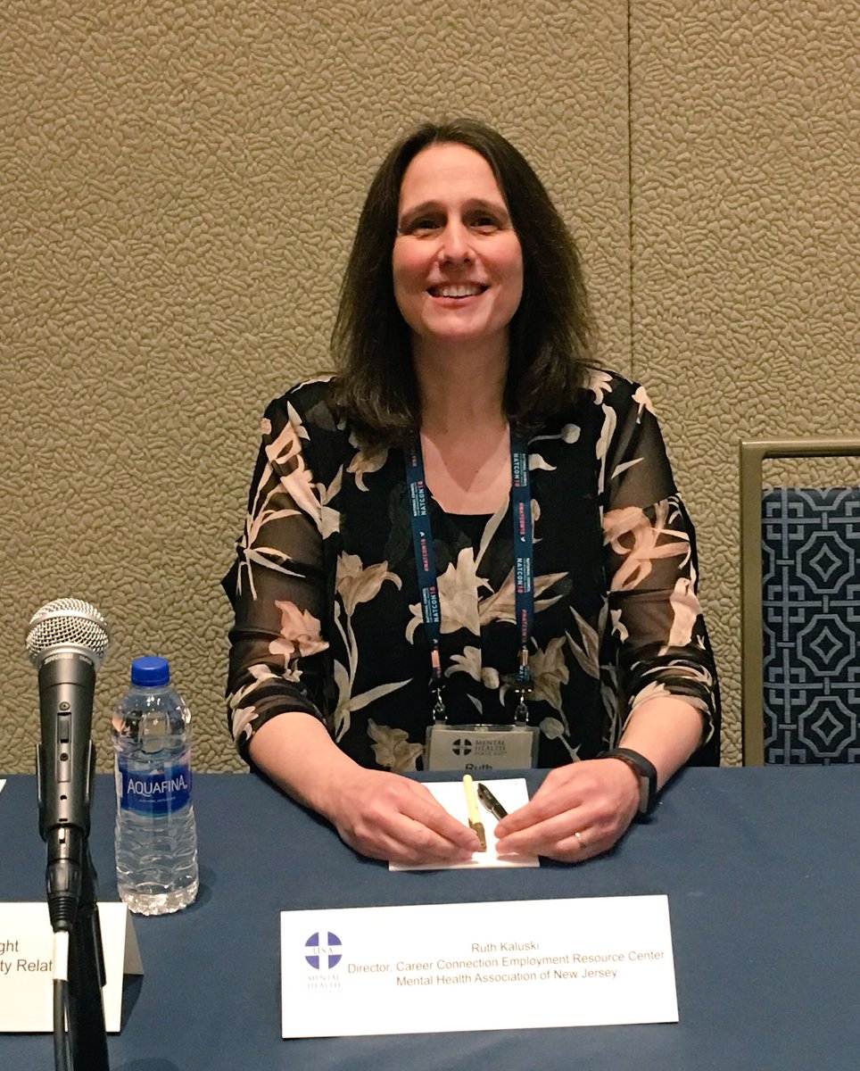 PinkyQ655's tweet photo. So proud of my colleague @ruthkaluski for representing @MHANJ1  at @MHFirstAidUSA’s 2018 Instructor summit! #NatCon18 #mhfa4nj #MHFASummit18 https://t.co/uPOqCLA02V