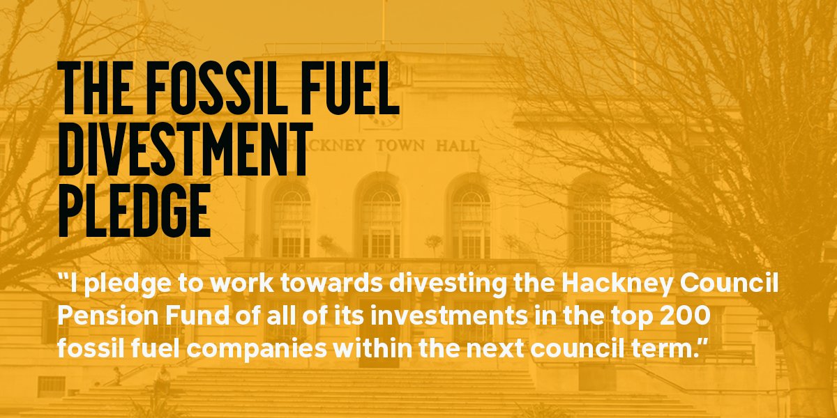 @KamAdams1 Will you sign our fossil fuel divestment pledge and commit to make @hackneycouncil's pension fund 100% fossil free? @HackneyLabour #HoxtonEast #fossilfree #DivestTheRest @divesthackney