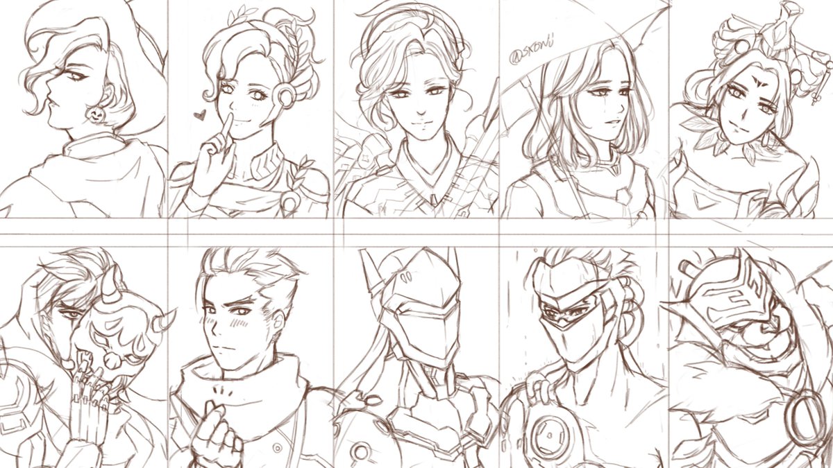 Finally....WWWW
總算可以進入下一個步驟了XD 我是不是中毒太深了哈哈哈哈
#gency #mercy #genji #overwatch #SNOWii