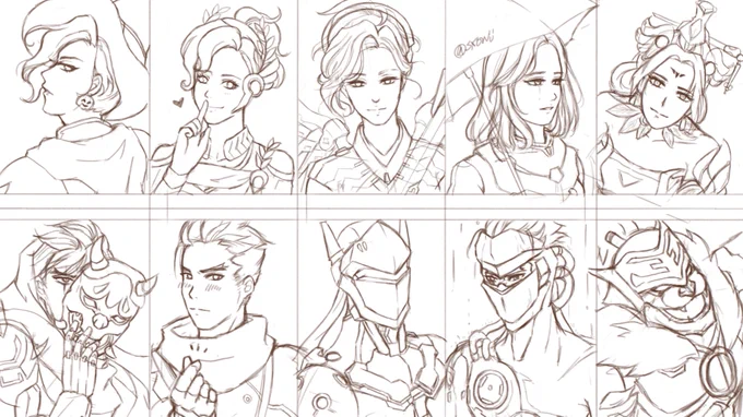 Finally....WWWW
總算可以進入下一個步驟了XD 我是不是中毒太深了哈哈哈哈

#gency #mercy #genji #overwatch #SNOWii 