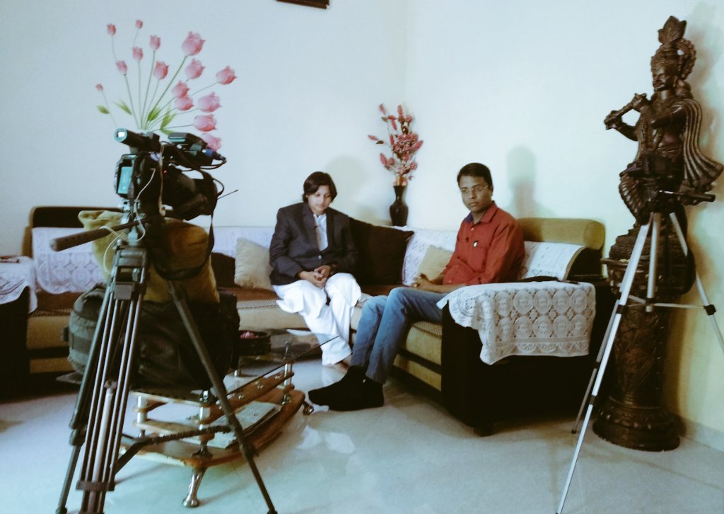 NehaSha21009286's tweet photo. My fst talk show https://t.co/QxjE8K2Ozk