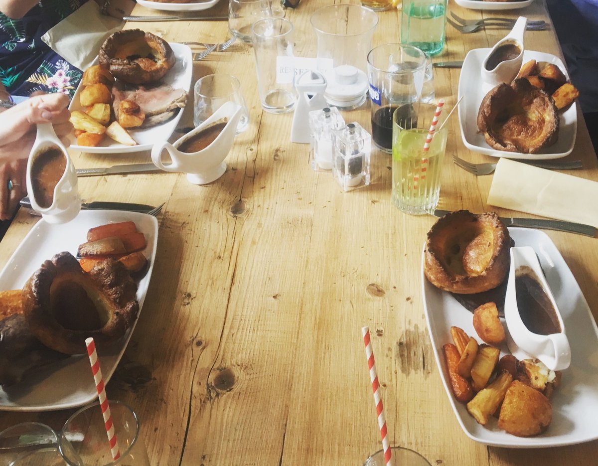 halfmoonnewton's tweet photo. What Sundays were made for - (probably) the best roast in Yorkshire! https://t.co/gXerVJ5qZs