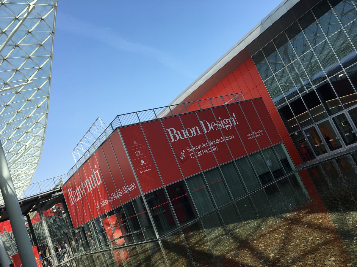 caseating's tweet photo. Azure skies, wonderful design and perfect coffee...must be Salone del Mobile thank you for another fantastic show @iSaloniofficial https://t.co/m8o5ZXsNft
