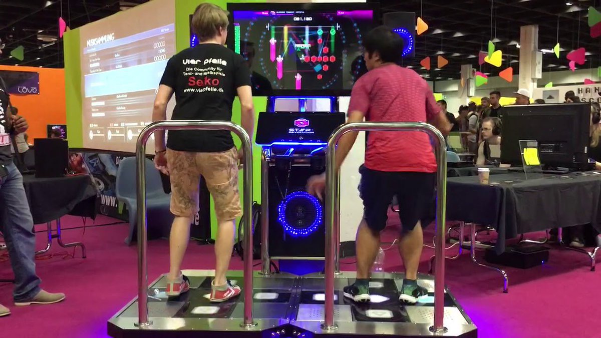 axtiontech's tweet photo. StepManiaX is all-in-one Dance, Step and Game System, featuring the latest generation of Step-Based Exergaming. LED pressure based platform. Call #AxtionTech on +44 (0)20 3870 9367 or visit https://t.co/iUNNdgaMRJ #StepRevolution #ActiveGaming #StepManiaX #AxtionTechnology https://t.co/ajppBfLWGj