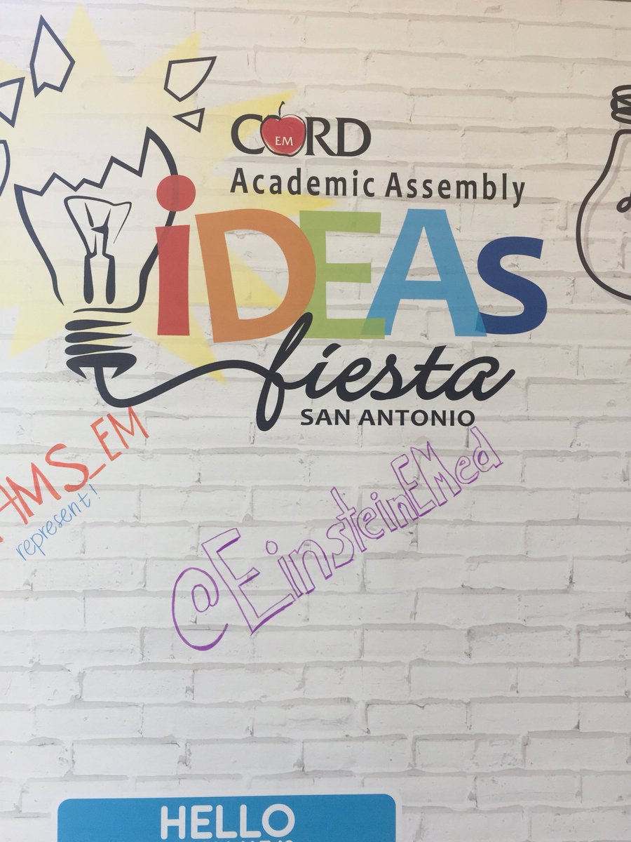 Hittin up the talks at CORD <a href="/EinsteinEMed/">Einstein EM Residency</a>