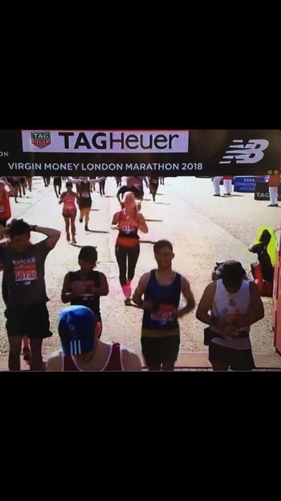 CoachAshleyW's tweet photo. 3 hours and 57 minutes... That was tough! Thank you for all of your support and donations it really did help in those last few miles! £2606.16 raised for St Michael’s Hospice.. 🏃‍♂️🏅@smhbasingstoke #londonmarathon2018 https://t.co/vn0GjUA8AG