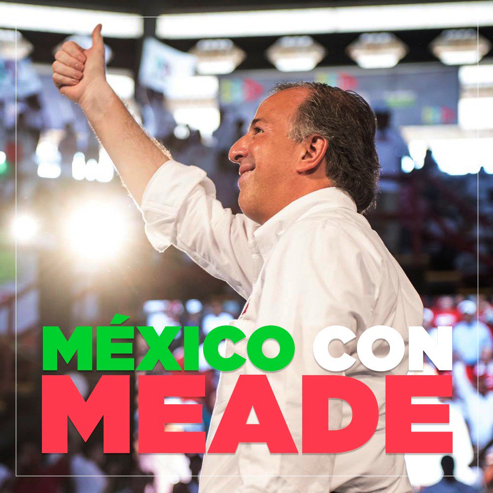 #MéxicoConMeade vamos por un país con mayor desarrollo, prosperidad y crecimiento, sin duda vamos con toda la #ActitudMx con el #MeroMero <a href="/JoseAMeadeK/">José Antonio Meade🇲🇽</a> #UnidosSiEsPosible <a href="/Hendricksles/">Leslie Hendricks</a> <a href="/coraamaliacm/">Cora Amalia Castilla</a> <a href="/CandyAyuso/">Candy Ayuso</a> <a href="/Susyhurtadov/">Susy Hurtado</a> <a href="/raymundoking/">Raymundo King</a> <a href="/MartinDeLaCruzG/">Martín de la Cruz</a> <a href="/PRIMx_QRoo/">PRI.mx Quintana Roo</a> <a href="/AlondraQRoo/">Alondra Herrera</a>