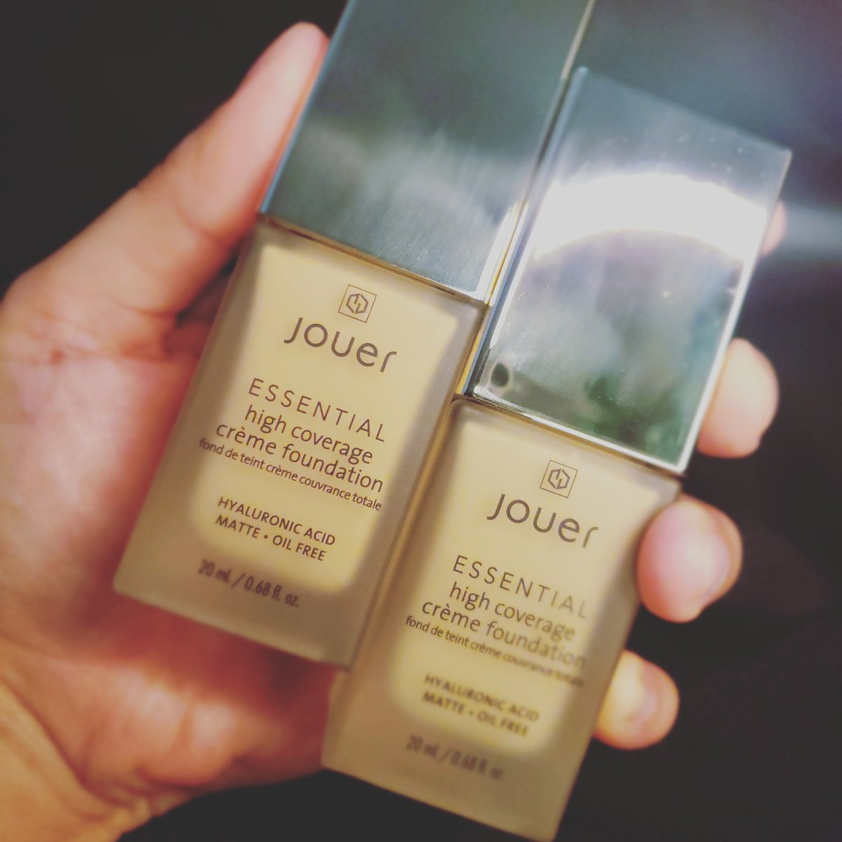 tinaayang's tweet photo. JOUER : Essential High Coverage Crème Foundationn 
PRODUCT DESCRIPTION -
Supreme coverage, lightweight, and long wearing. Essential High Coverage Crème Foundation creates an impeccable, airbrushed matte finish instantly.
@JouerCosmetics https://t.co/gaCY2XLvBk