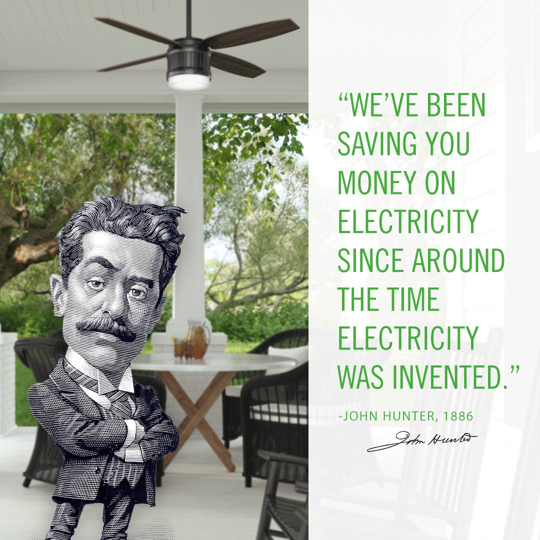 Hunter Fan Company On Twitter Reduce Energy Consumption And