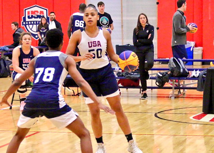 ArchiveRoosWBB's tweet photo. s/o to former Roo Chazny Nunez (Morris) for competing in the @usab3x3 Open National Championship this weekend at the U.S. Olympic Training Center. Way to represent #TeamKC👊🏼💙💛#3L3VATE #RetiredRoos https://t.co/0eP0QyT5rT