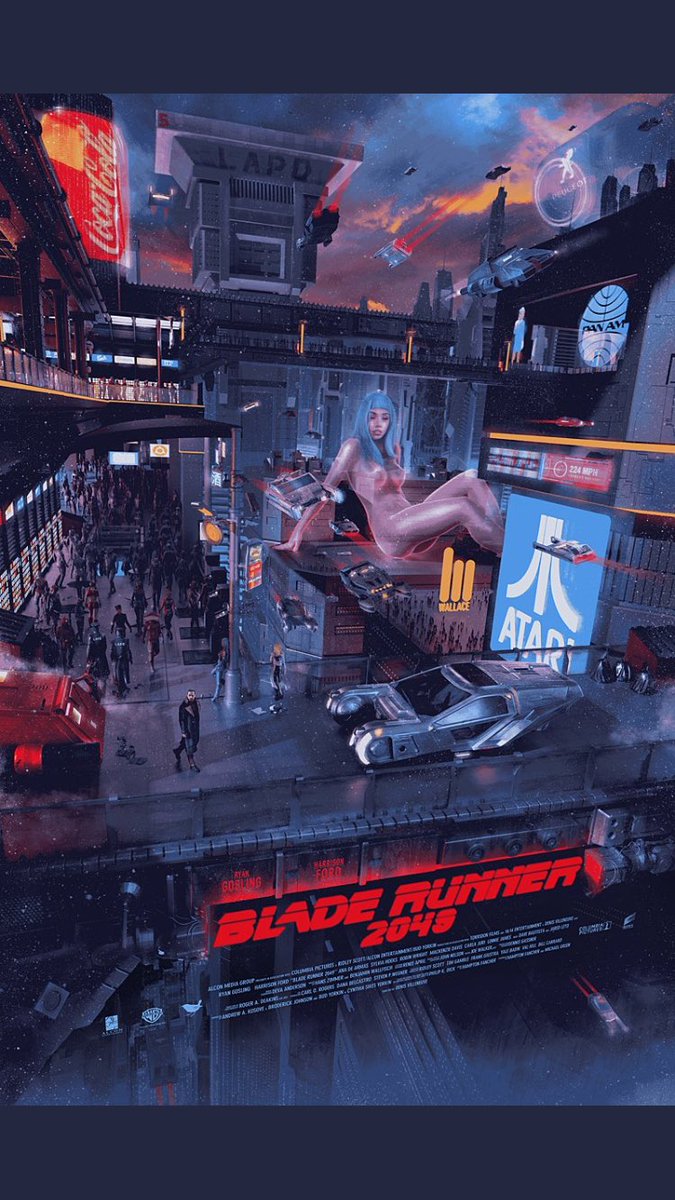 BladeRunnerNet's tweet photo. Fantastic #BladeRunner2049 poster by @SkinnerCreative https://t.co/DAoOQcgvk1