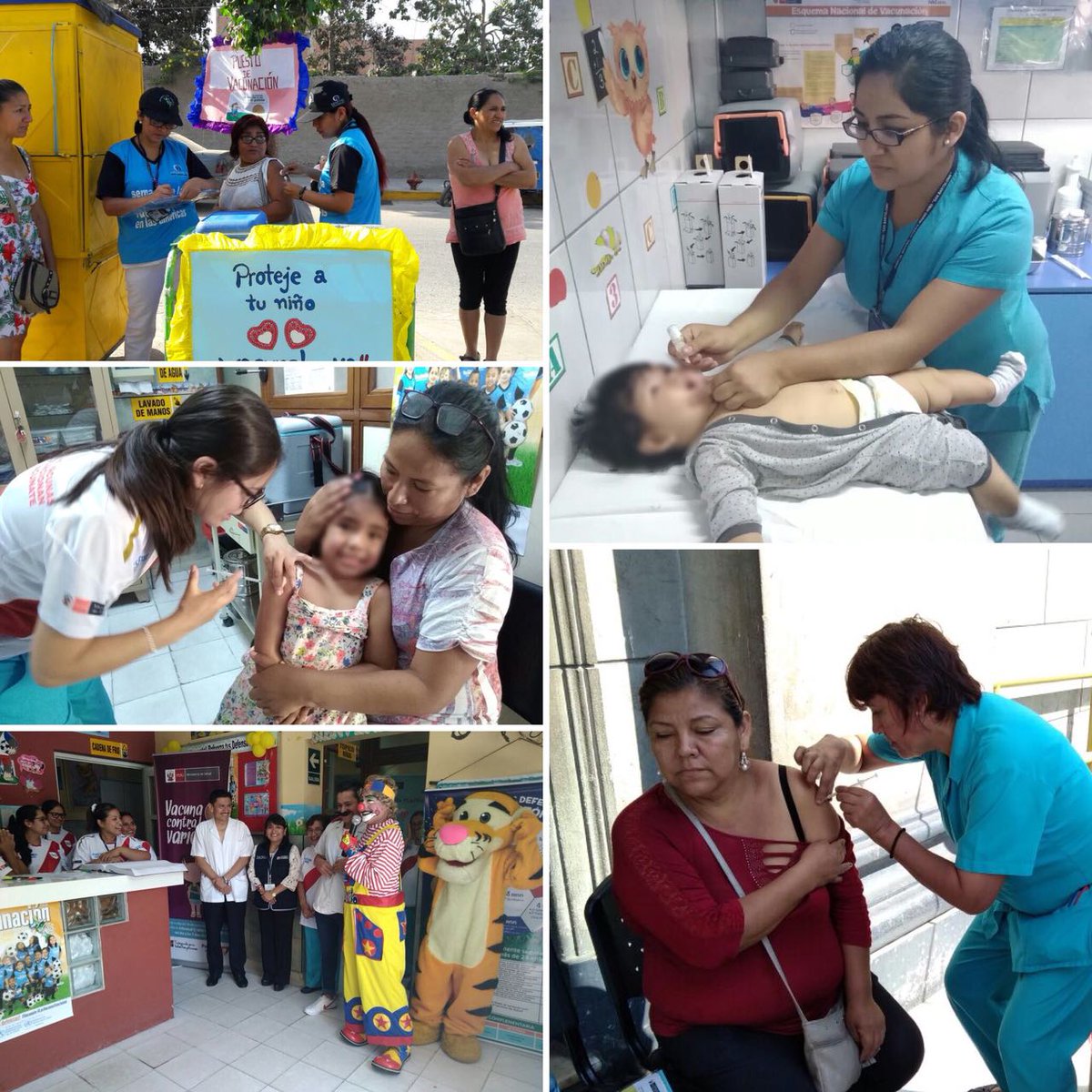 Minsa_Peru's tweet photo. AHORA #TrabajandoConElCorazón❤️
Perú inicia la semana de #VacunaciónDeLasAméricas, para proteger a niños menores de 5 años, adolescentes y adultos en todo el país. Como parte del esquema nacional de Inmunización. https://t.co/ZGBj3FYCrC