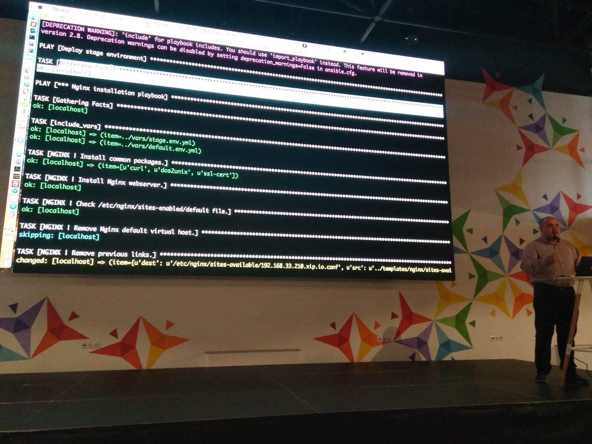 arslast's tweet image. Thanks Vlad Melnic for talk on Ansible at @open_sourcemd #opensourcemoldova