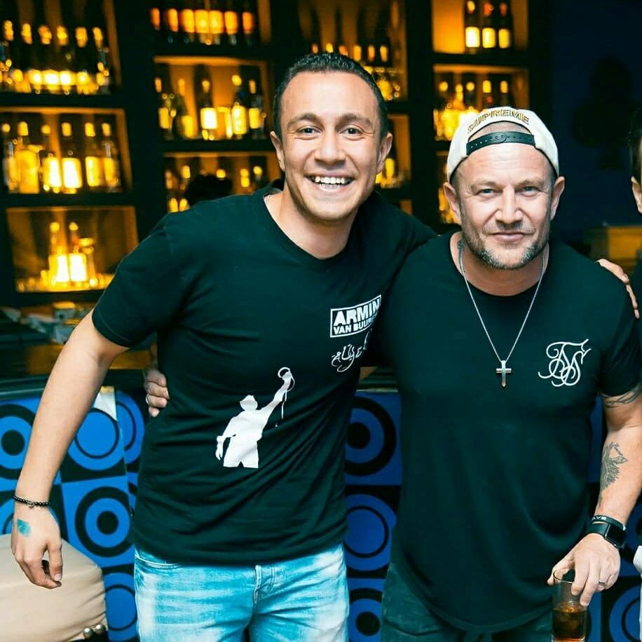 theallamjr's tweet photo. The demon behind the decks and the man who swept us off our feets for 3 FKN hours .. mr @Ianstanderwick  😈
#trancewave
#NewProfilePic https://t.co/4PBxsQF0fC