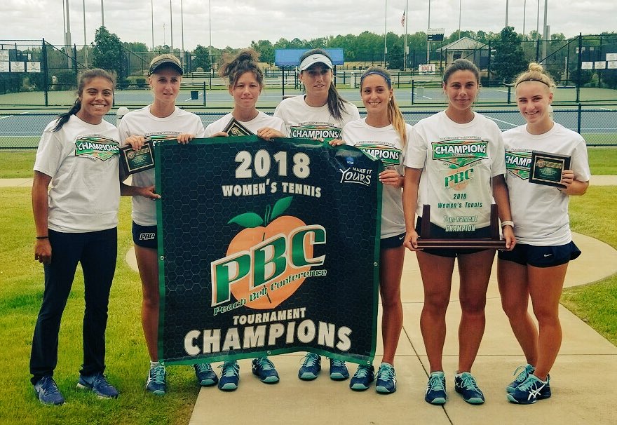 CougarsTennis's tweet photo. FINAL | Lady Cougars 5, @GCBobcats 1

BACK-TO-BACK @PeachBelt CHAMPS! #GoCSU 🐾

1️⃣ Lopez 6-3, 3-2 uf
2️⃣ @noadavico 6-7 uf
3️⃣ Vitale 6-2, 6-0
4️⃣ Paya 6-1, 6-2
5️⃣ Tilgner 6-2, 5-4
6️⃣ @LuisePrimavera 6-2, 6-2

#GoCSU 🐾 https://t.co/8KkRBBTz7h
