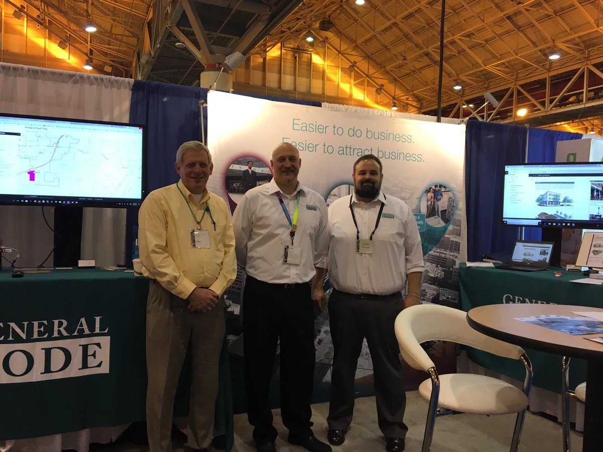 generalcode's tweet photo. Things are starting to buzz here at #NPC18. Be sure to stop and visit us in Booth 226 to see a #smartercodeexperience in action! #eCode360 #Planning @APA_Planning https://t.co/S1f75wh0rr https://t.co/uYul5Fmn2U