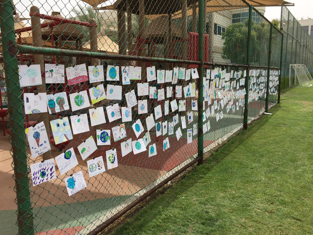 Thanks to Mrs Barker and all the Primary students for the passionate Earth Day messages on the fence today. We can all make a difference, however small.