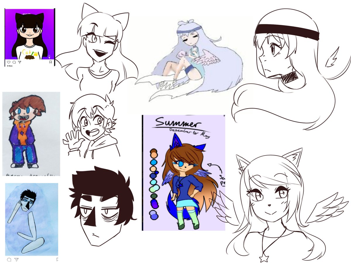 Sultan Sketches On Twitter All The Drawings From Last Nights Stream Hope You All Enjoyed It,Sketch Anime Male Base Pose