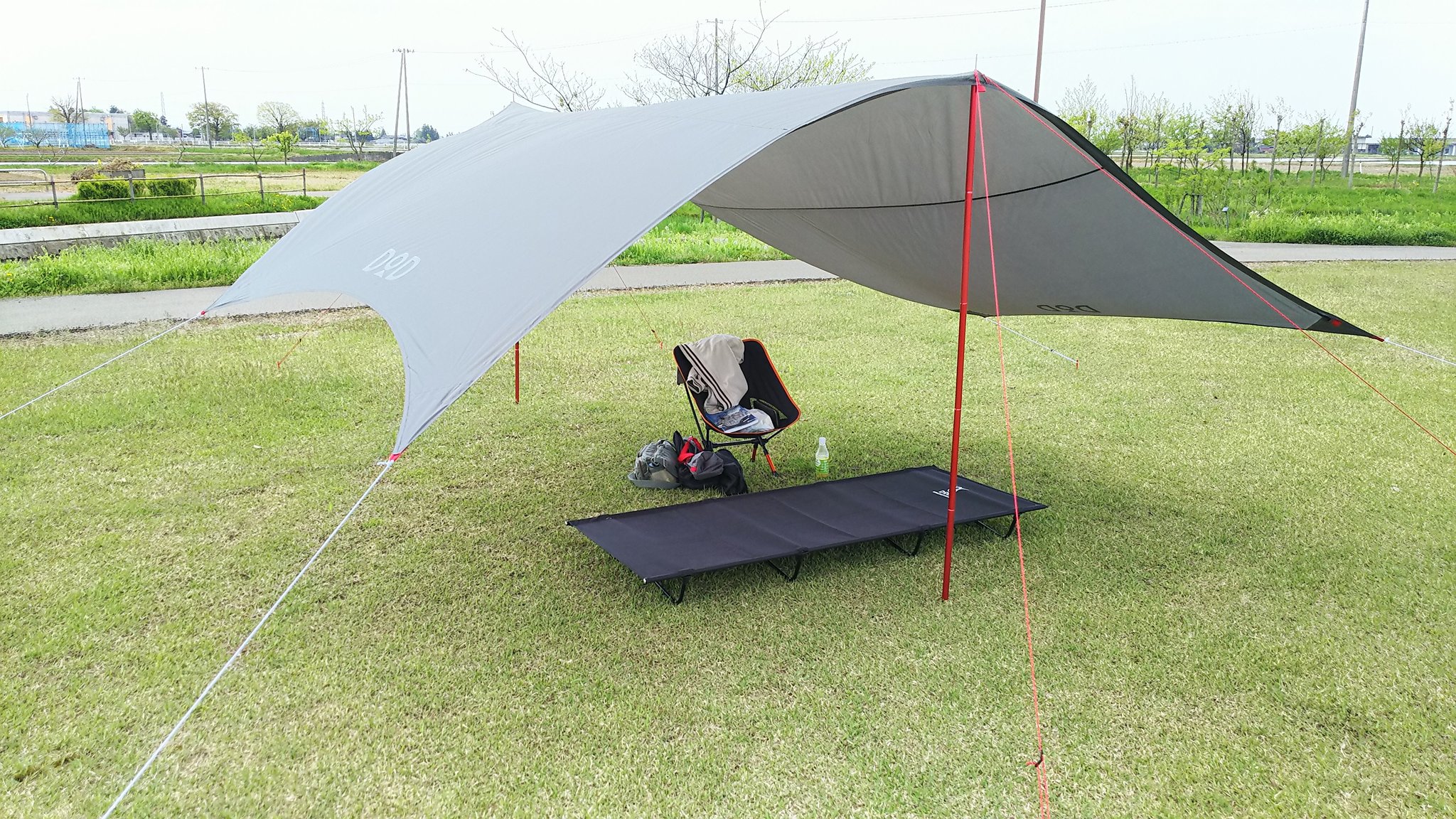 DOD タープ ライダーズコンフォートタープ TT5-282 dod 寝坊