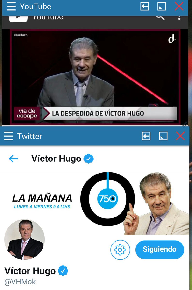 pinguino_k's tweet photo. Gracias @VHMok por #ViaDeEscape un placer verte y compartir por @eldestapeweb tantos programas
Abrazo grande y te seguiré mediante @C5N hasta donde te dejen. https://t.co/0iYpnJHemK