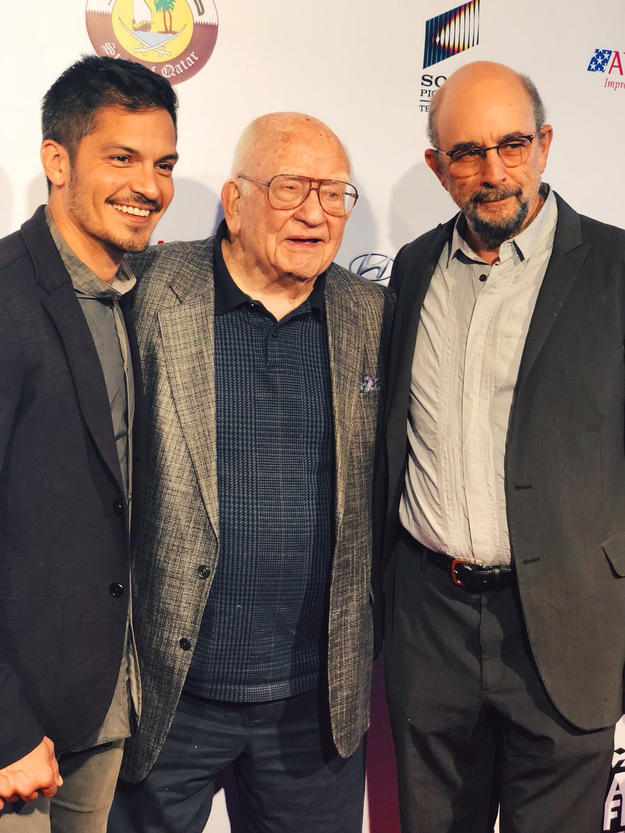 These guys hit the red carpet right before our screening and panel of #TheGoodDoctor! This was the last screening of #AutFest and now we go on to the VIP Reception!