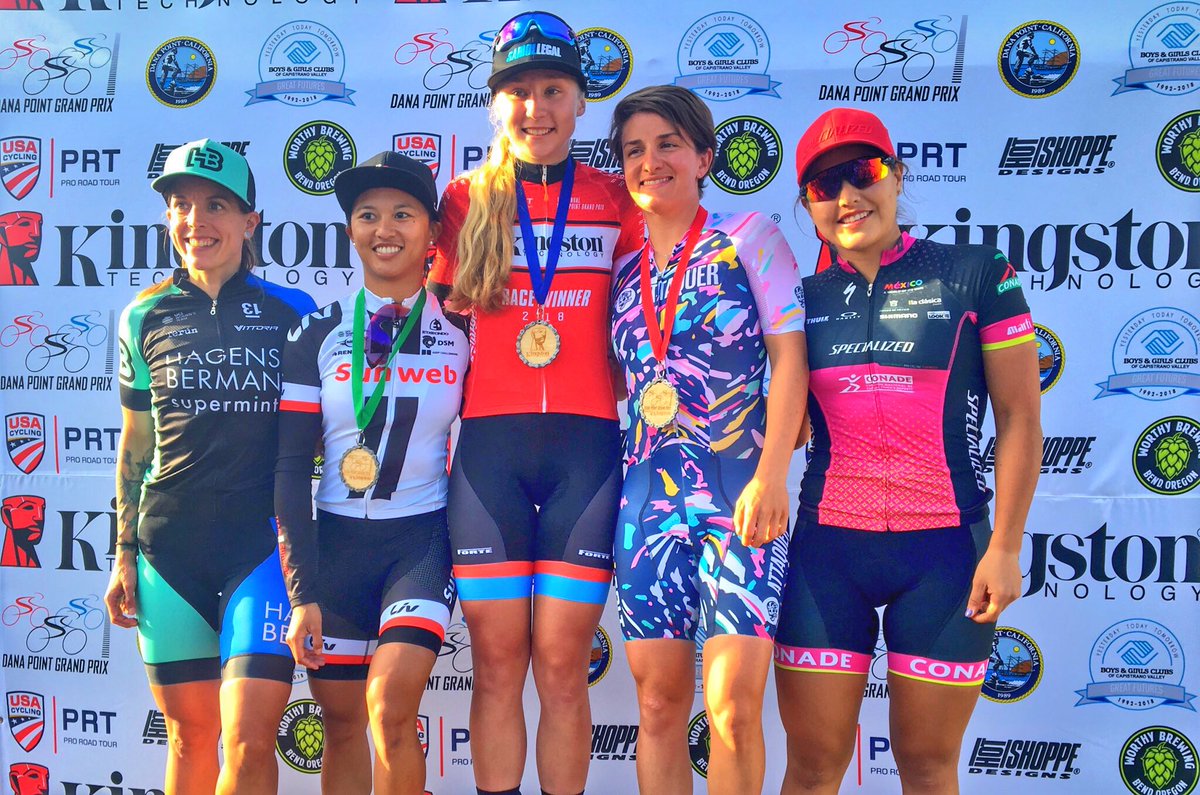 Great day for the #roxolt <a href="/attaquercycling/">ATTAQUER</a> squad at the <a href="/DPGP/">DanaPointGrandPrix</a> today. The girls were amazing but we found an incredible <a href="/JastrabMegan/">Megan Jastrab</a> on our way! Happy with 2nd &amp; feeling better every day health wise 🙏 now on to <a href="/redlandsClassic/">Redlands Classic 🚴</a> ! #WomenInSport #womenscycling #cycling #california