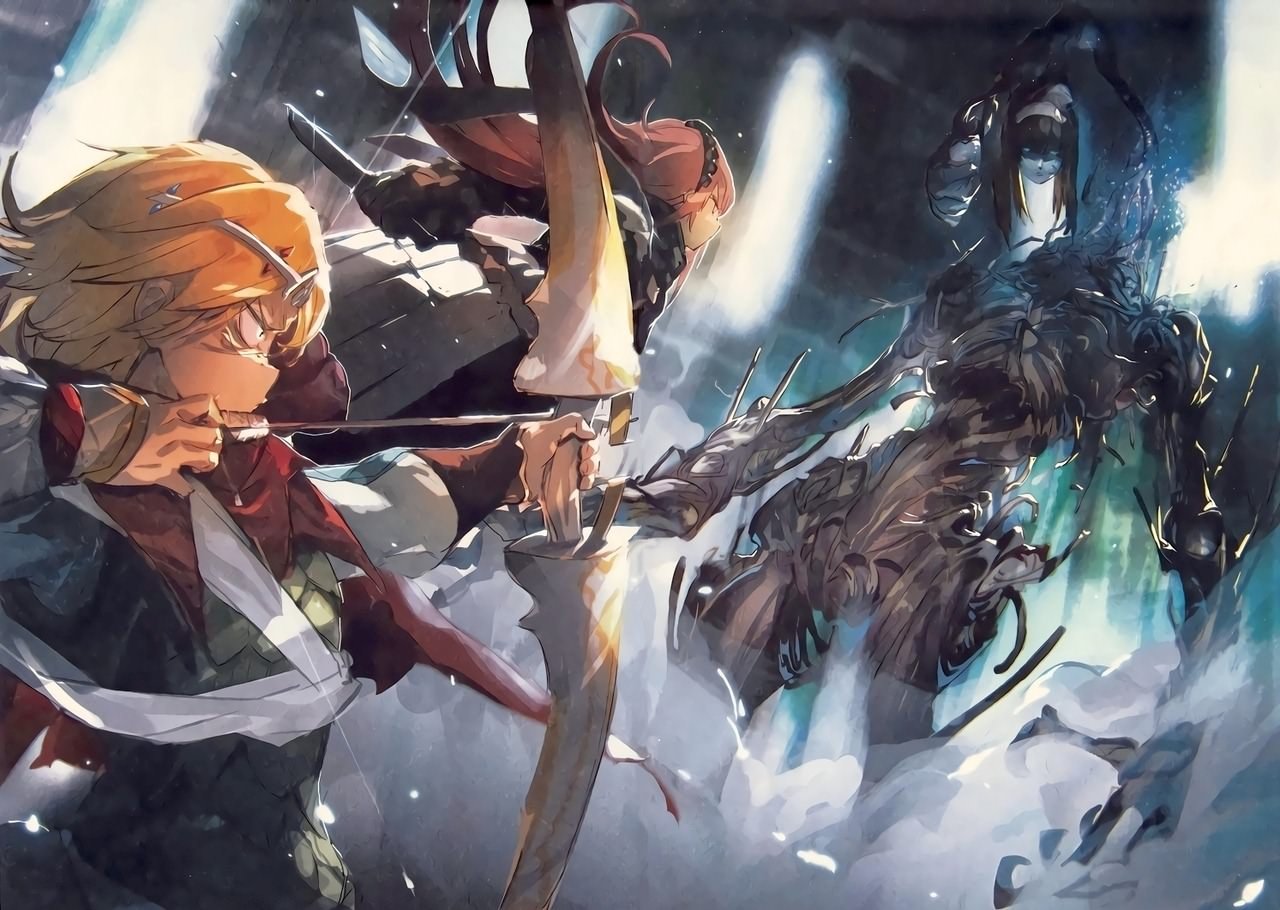 Kiyoe ピーター Neia And Shizu Facing The Devil Illust
