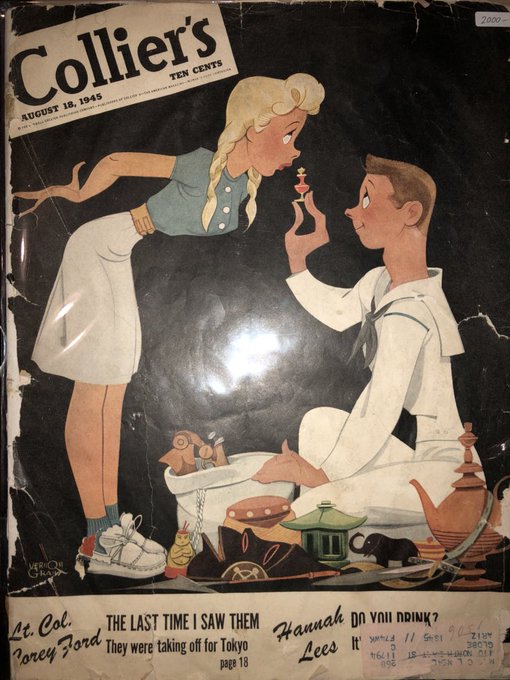 古い雑誌買った
Collier's 