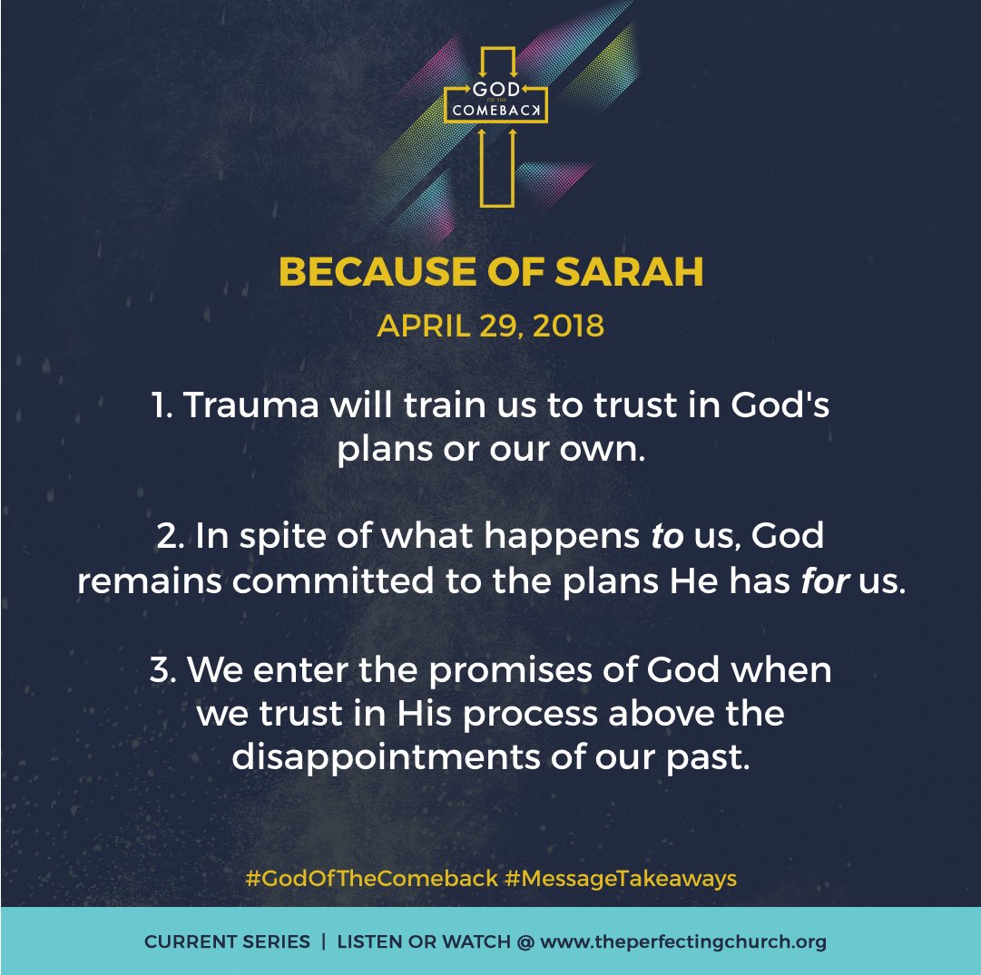 theperfecting's tweet photo. Message Takeaways from "God of the Comeback: Because of Sarah" by @BrownAngelaM
https://t.co/ZmC9iEmwa6
#GodOfTheComeback #MessageTakeaways https://t.co/AsxUNGdzz0