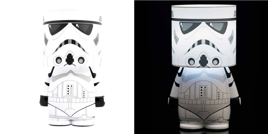 #Stormtrooper LED Table Lamp Keeps Your Goals of Galaxy Domination a Reality is.gd/UsVups #Decor #Starwars