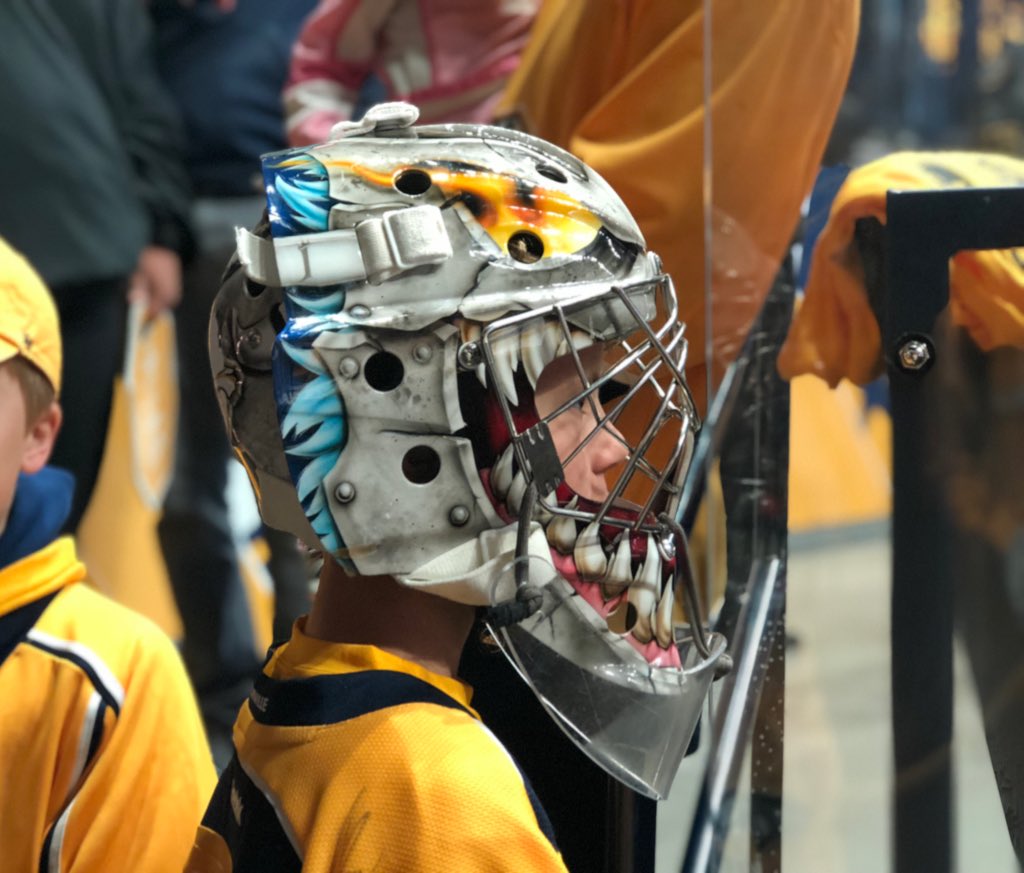 PredsNHL's tweet image. Put me in, Coach.

#StandWithUs | #WPGvsNSH