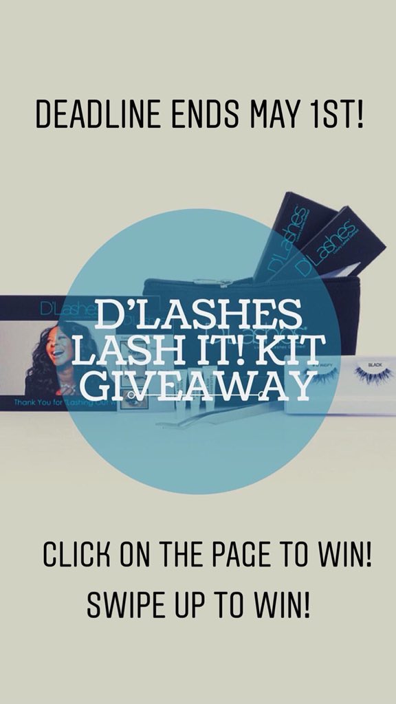 DLashes's tweet image. Enter to #WIN a @DLashes #Lashkit! #Giveway ends soon! 
instagram.com/p/BiAHOsrhVOg/